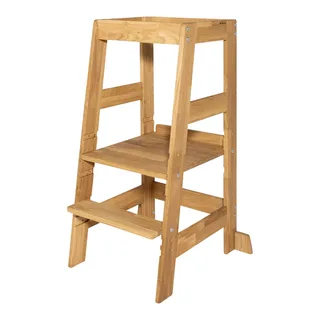 Lernturm Fino Eiche geölt från Pinolino i Natur, 54 × 47 mm – produktbild 1 av 3