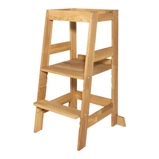 Lernturm Fino Eiche geölt från Pinolino i Natur, 54 × 47 mm – produktbild 2 av 3