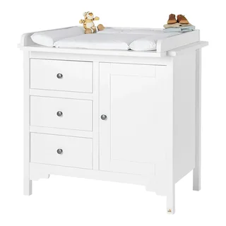 Pinolino 2-tlg. Babyzimmer Chalet breit van Pinolino in Wit – productfoto 3 van 3