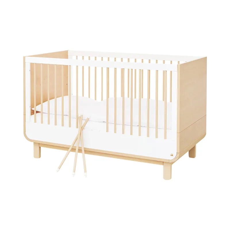 Pinolino 3-tlg. Babyzimmer Round breit groß fra Pinolino i Natur – produktbillede
