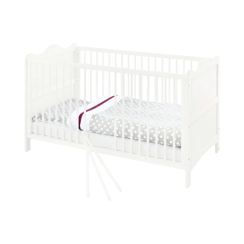 Pinolino 3-tlg. Babyzimmer Florentina breit groß fra Pinolino i Hvid – produktbillede