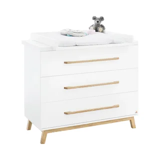 Pinolino 3-tlg. Babyzimmer Riva breit van Pinolino in Wit – productfoto 2 van 3
