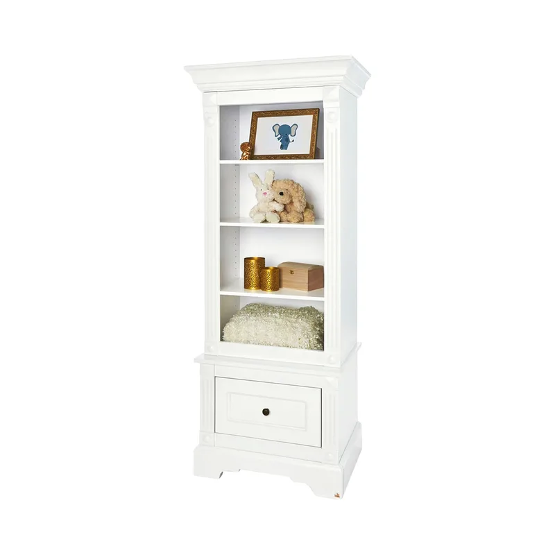 Standregal Emilia fra Pinolino i Hvid, 670 × 1860 mm – produktbillede
