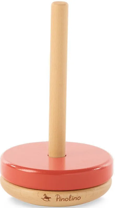 Stapelspielzeug Stapelturm Ruby, aus Holz, FSC® - schützt Wald fra Pinolino i Flerfarvet – produktbillede 3 af 5
