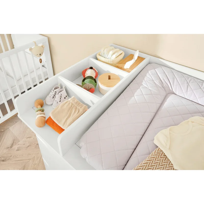 Wickelkommode Juna breit by Pinolino in White, 129 × 102 mm – product photo 1 of 2