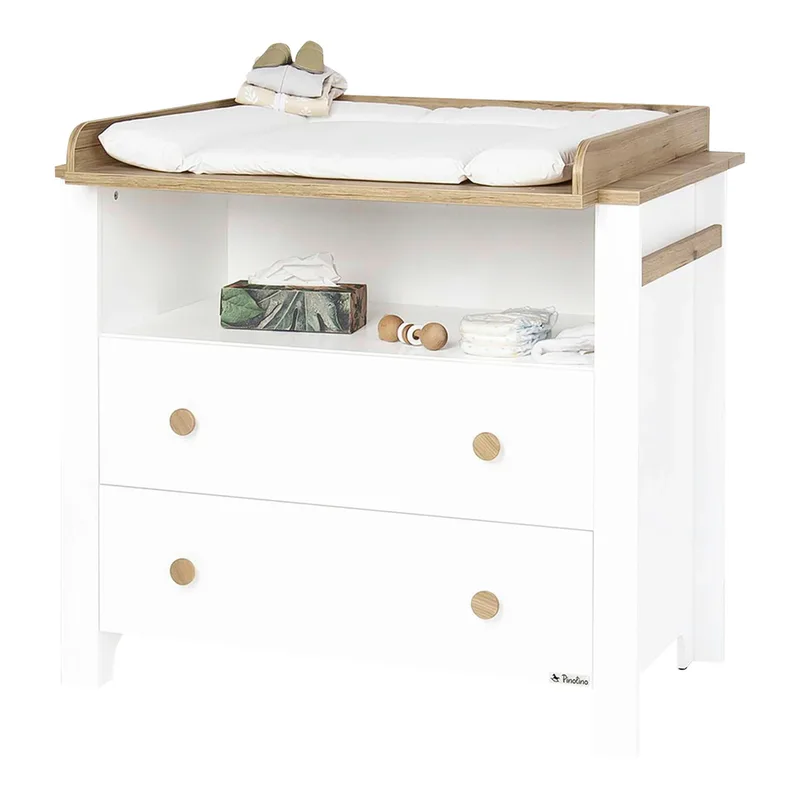Wickelkommode Lova breit von Pinolino in Weiß, 102 × 99 mm – Produktfoto 1 von 2