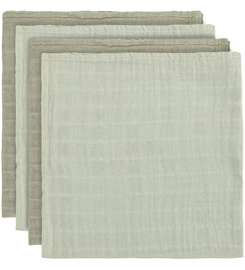 Hydrofiele Doek - Mousseline - 4-pack - 65x65 cm - Gedroog by Pippi Baby – product photo