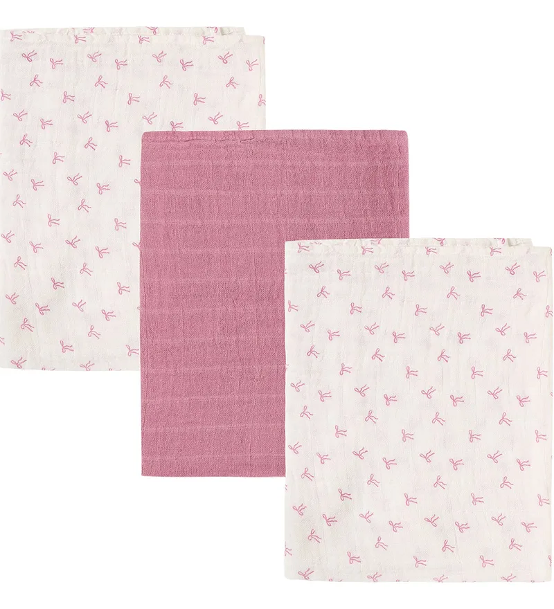 Hydrofiele Doek - Noos - 3-pack - 65x65 - Mousseline by Pippi Baby – product photo