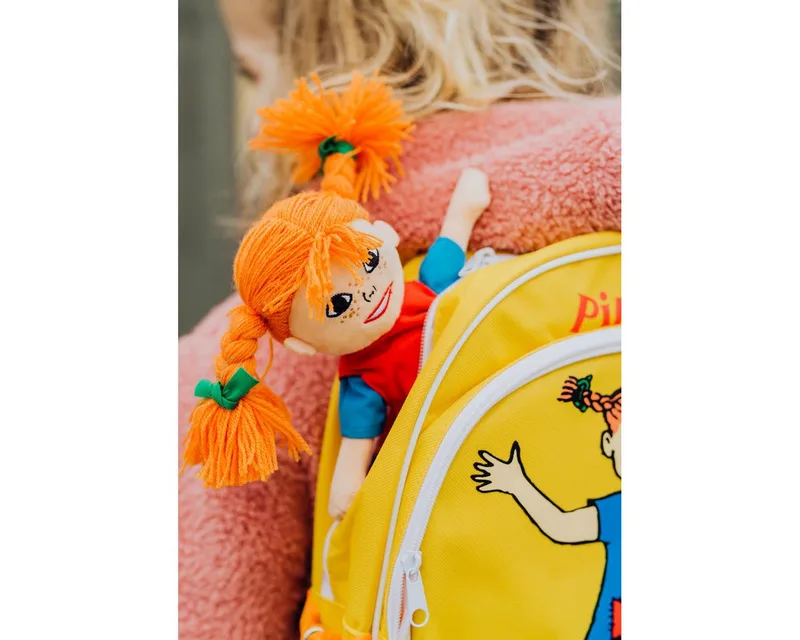 Kinderboeken Pippi Langkous knuffelpop - zachte pop 18cm speelgoed. från Pippi Baby i Flerfärgad – produktbild 3 av 5