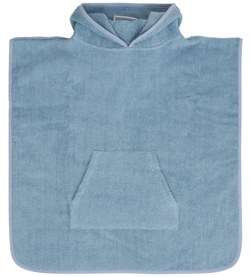Pipi Badponcho - Dusty Blue de Pippi Baby – photo produit