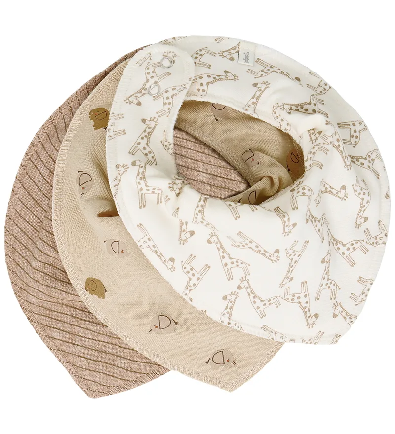 Slabbetjes - 3-pack - Regenachtige dag by Pippi Baby – product photo