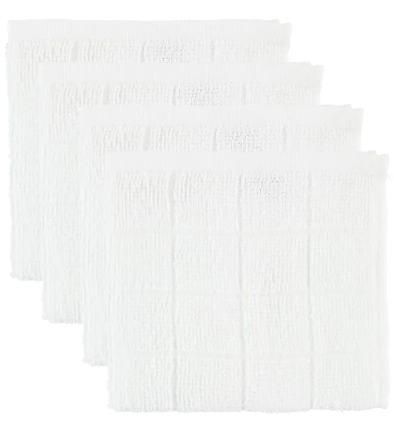 Washanden - 4-pack - Wit van Pippi Baby – productfoto