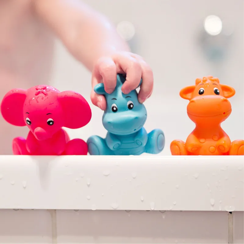 Badespielzeug Dschungel Freunde van Playgro in Meerkleurig – productfoto 2 van 3