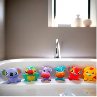 Playgro 8 Bathfriends (10189302) Badspeelgoed van Playgro – productfoto 3 van 5