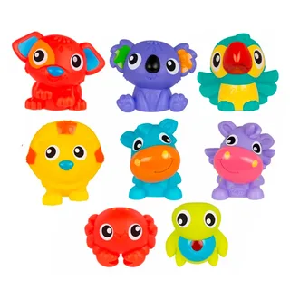 Playgro 8 Bathfriends (10189302) Badspeelgoed van Playgro – productfoto 1 van 5