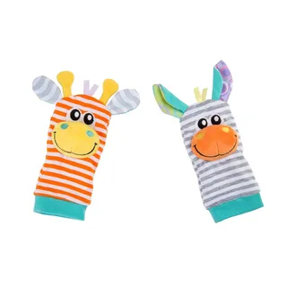 Wrist Rattle And Foot Fingers rammelaar van Playgro – productfoto 3 van 4
