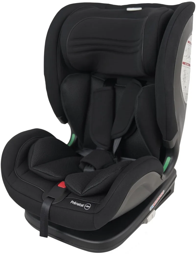 Autostoel Syl - i-Size - 5-Punts Gordel - Verstelbaar Hoofdsteun - Isofix & Toptether - Meegroeistoel 76-150 cm by Prénatal in Black – product photo