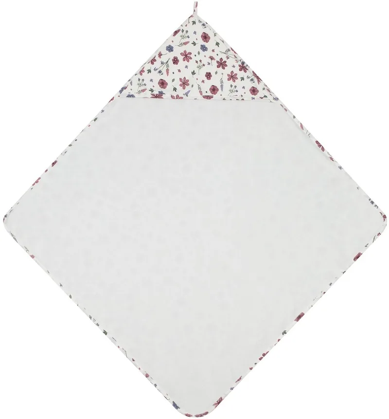 badcape Limited collectie - Wikkeldoek - Ivoor - 100% Katoen by Prénatal in White – product photo