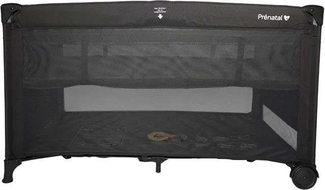 campingbed Sinne - Inklapbaar reisbedje - Met bodemverhoger en kruipluik - Inclusief draagtas - 60 x 120 cm