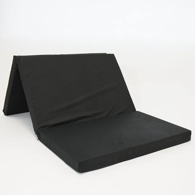 Campingbedmatras - Incl. Bodemmatras en Draagtas - Matras voor Campingbed - 60x120 cm van Prénatal in Zwart – productfoto