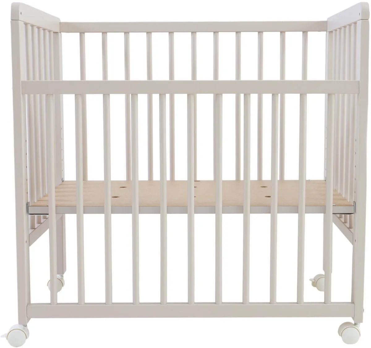 co-sleeper Sofie - 6 verstelbare hoogtes - Inclusief matras - Ecru - Afmeting: 85x50x83 cm by Prénatal in Beige – product photo