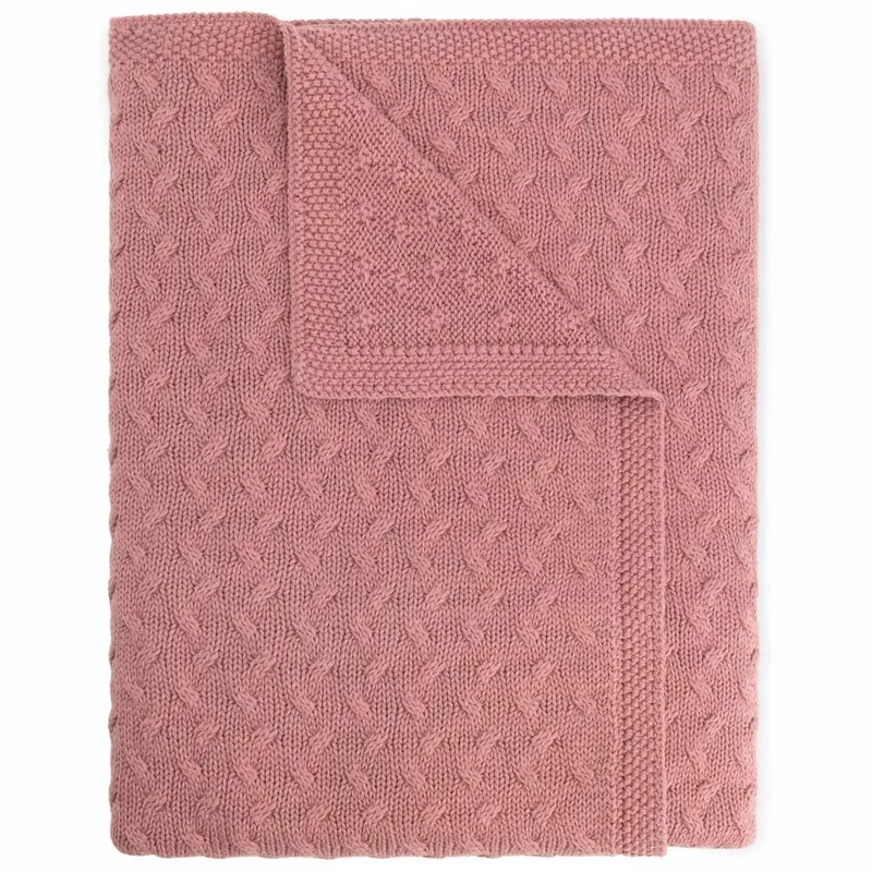 ledikantdeken - bedtextiel - Violet Pink von Prénatal in Rosa – Produktfoto