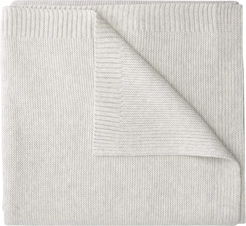 ledikantdeken brei - 100 x 150 cm von Prénatal in Grau – Produktfoto