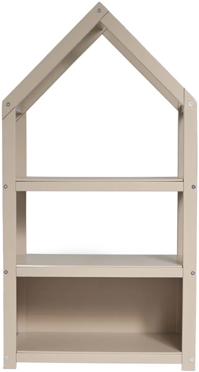 open kast huis - Babykamer - Taupebrown - Maat 70 x 140 cm by Prénatal in Taupe – product photo
