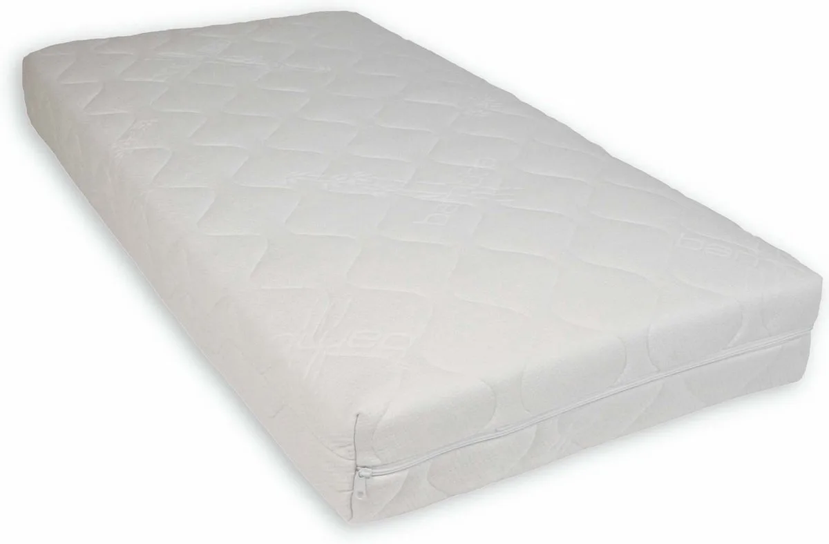 Pocketveer Matras - Babymatras Bamboe - Afneembare Tijk - 60x120 van Prénatal in Wit – productfoto