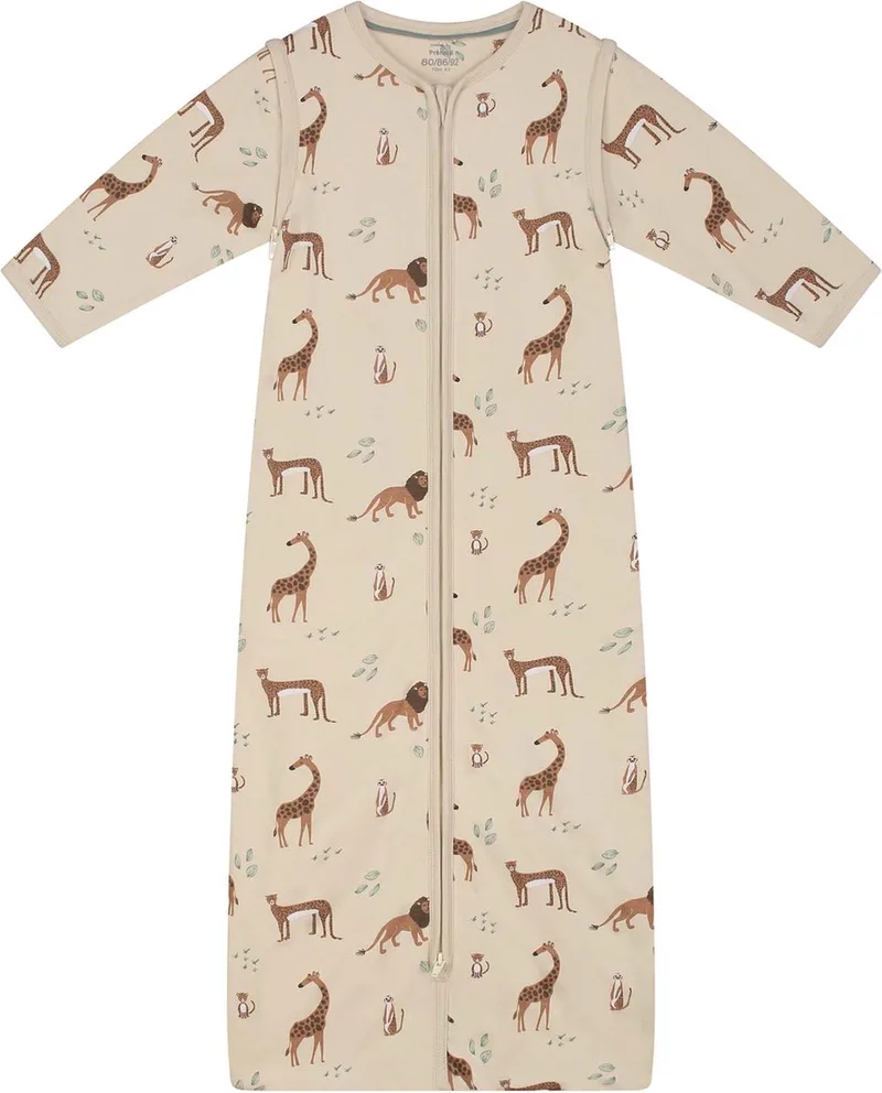 Slaapzak Baby Savanne - Jongens en Meisjes - Slaapzak Kind - Powder Pink - Maat 80/86/92 von Prénatal in Beige – Produktfoto