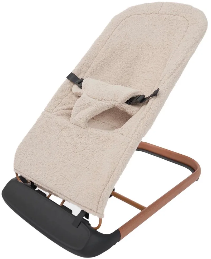 Teddy wipstoel Bo - Inklapbaar - Wasbare bekleding - Zandbruin - Lichtgewicht: Ideaal voor onderweg - Tot ca. 9 kg de Prénatal en Beige – photo produit