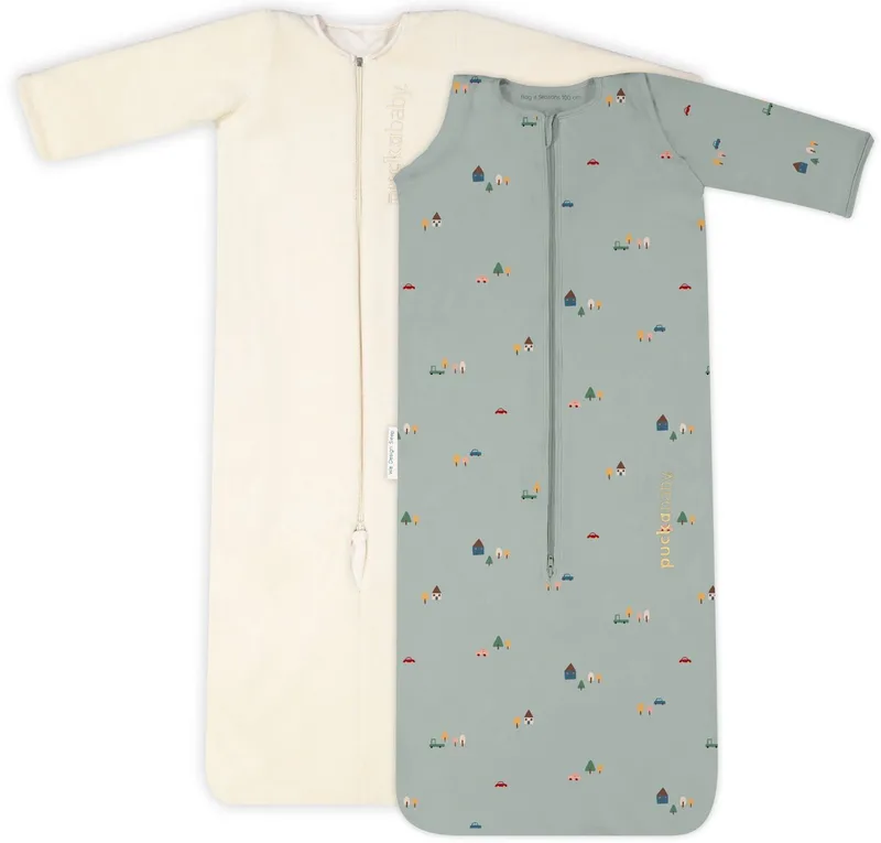 Bag 4 Seasons slaapzak baby (6m-2.5j) - TOG 0.25-2.0 - 4 seizoenen van Puckababy in Tiny Village – productfoto