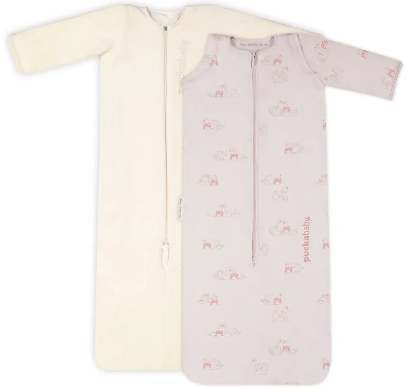 Bag 4 Seasons slaapzak baby (6m-2.5j) - TOG 0.25-2.0 - 4 seizoenen van Puckababy in Swans – productfoto