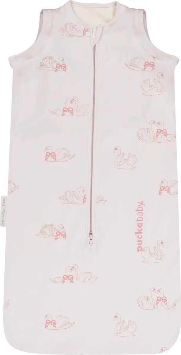 Newborn slaapzak baby (0-6m) - Katoen TOG 1.0 von Puckababy in Swans – Produktfoto 4 von 4