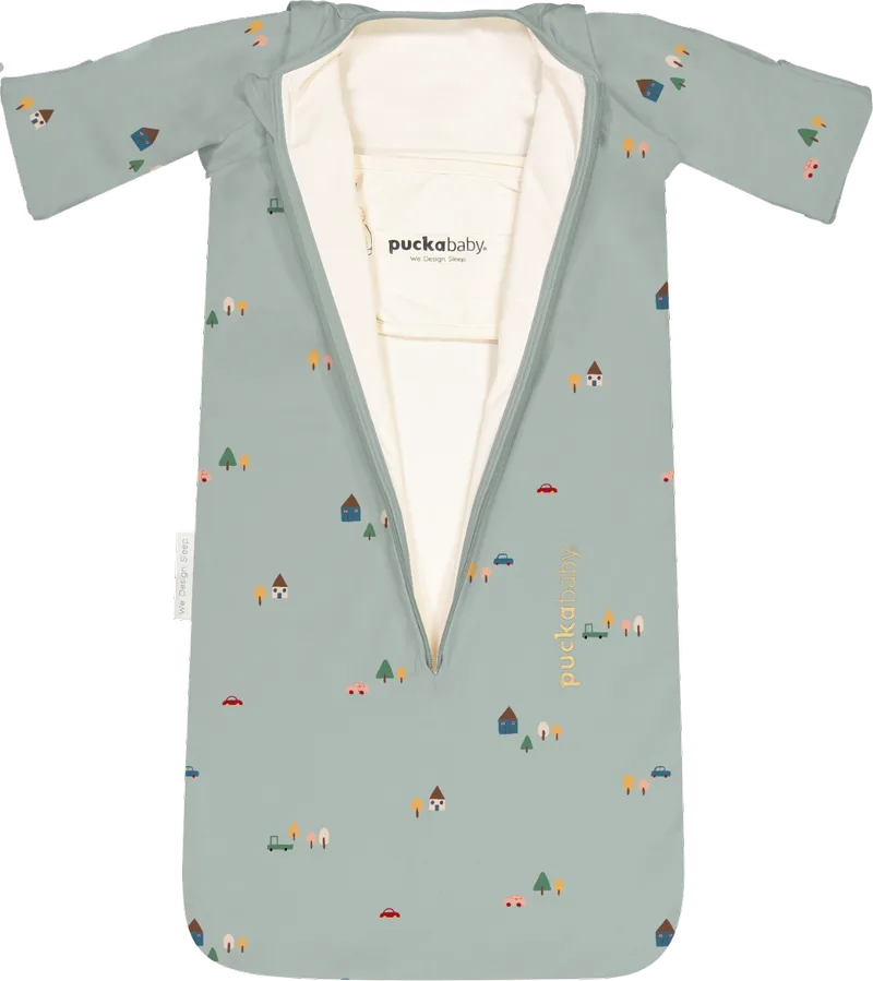 Newborn slaapzak baby (0-6m) - Katoen TOG 1.0 von Puckababy in Tiny Village – Produktfoto 2 von 4