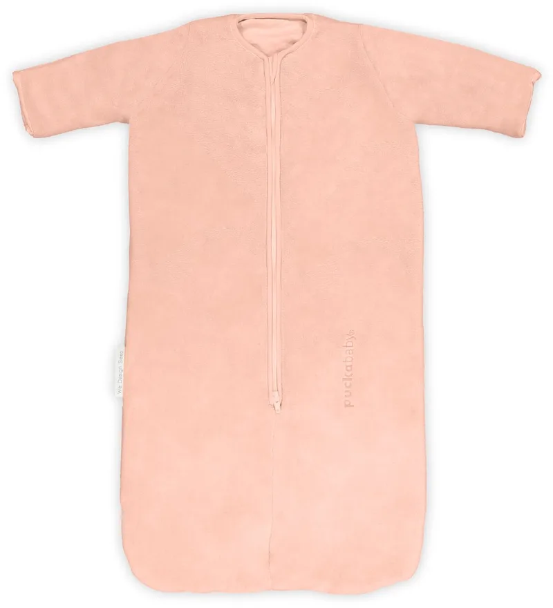 Newborn slaapzak baby (0-6m) - TOG 2.0 - Winterslaapzak by Puckababy in Peach Teddy – product photo