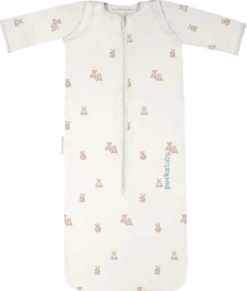 Slaapzak Bag 4 Seizoenen (6M - 2,5j) - Teddy Bears - 6 maanden by Puckababy – product photo 3 of 4