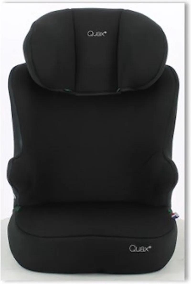 Autostoel BEFI - 106-140cm (groep 2/3 - 15-36kg) - BLACK (NIET-ISOFIX) R129 de Quax en Zwart (groep 2-3) – photo produit