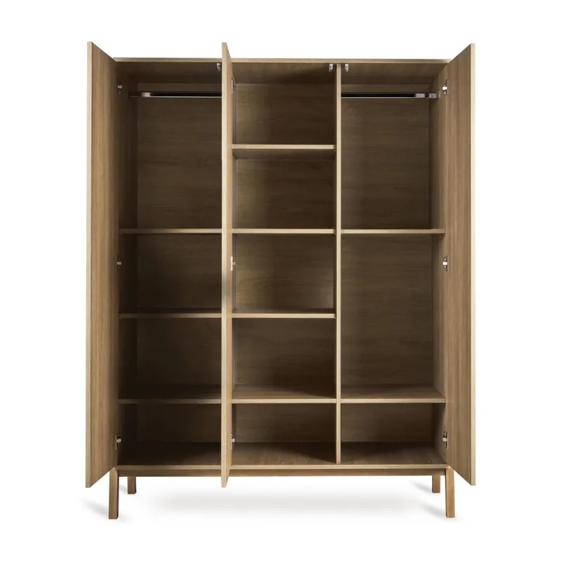 Kast Quax Ashi Honey Ash 3-deurs van Quax – productfoto 2 van 3