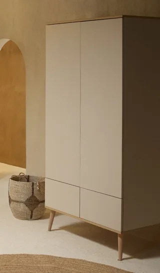 Kast Quax Flow Clay & Oak 2-deurs van Quax – productfoto 1 van 4