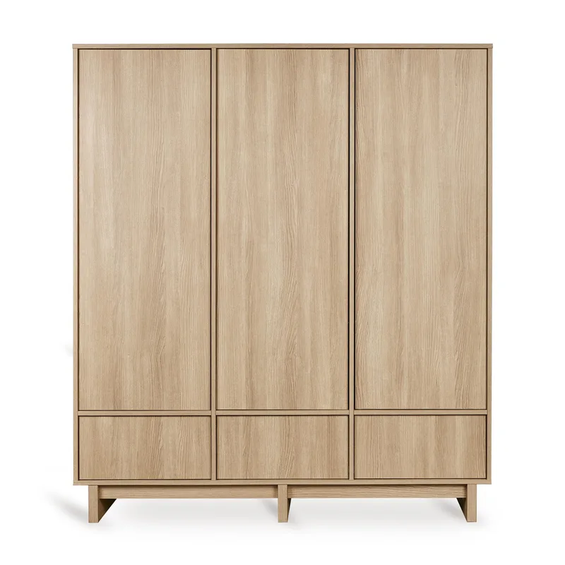 Kast Quax Kyo Honey Ash 3-deurs van Quax – productfoto 1 van 4