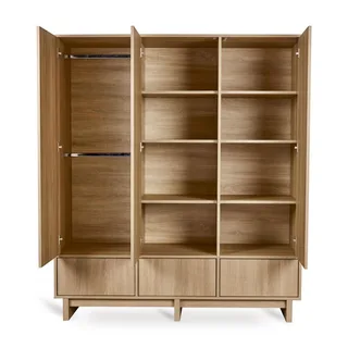 Kast Quax Kyo Honey Ash 3-deurs van Quax – productfoto 3 van 4