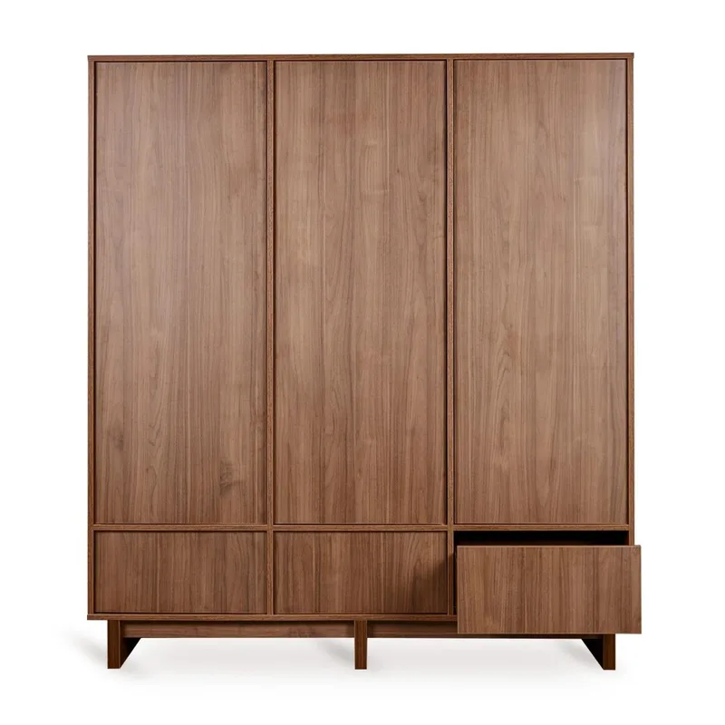 Kast Quax Kyo Walnut 3-deurs van Quax – productfoto 4 van 4