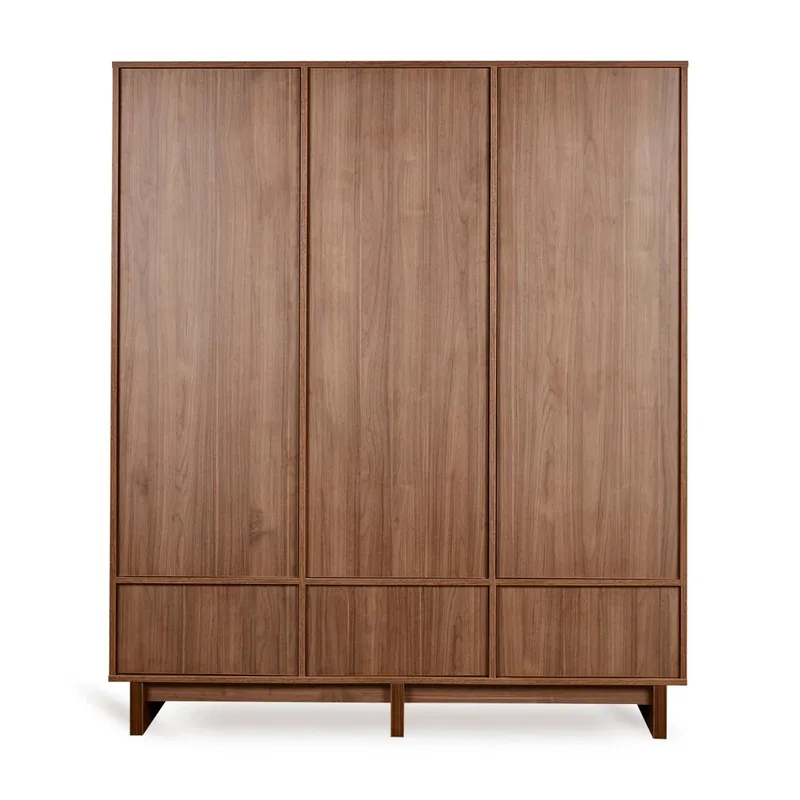 Kast Quax Kyo Walnut 3-deurs van Quax – productfoto 2 van 4