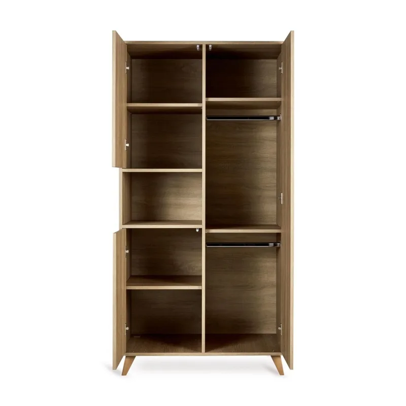 Kast Quax Loft Honey Ash 2-deurs van Quax – productfoto 2 van 2