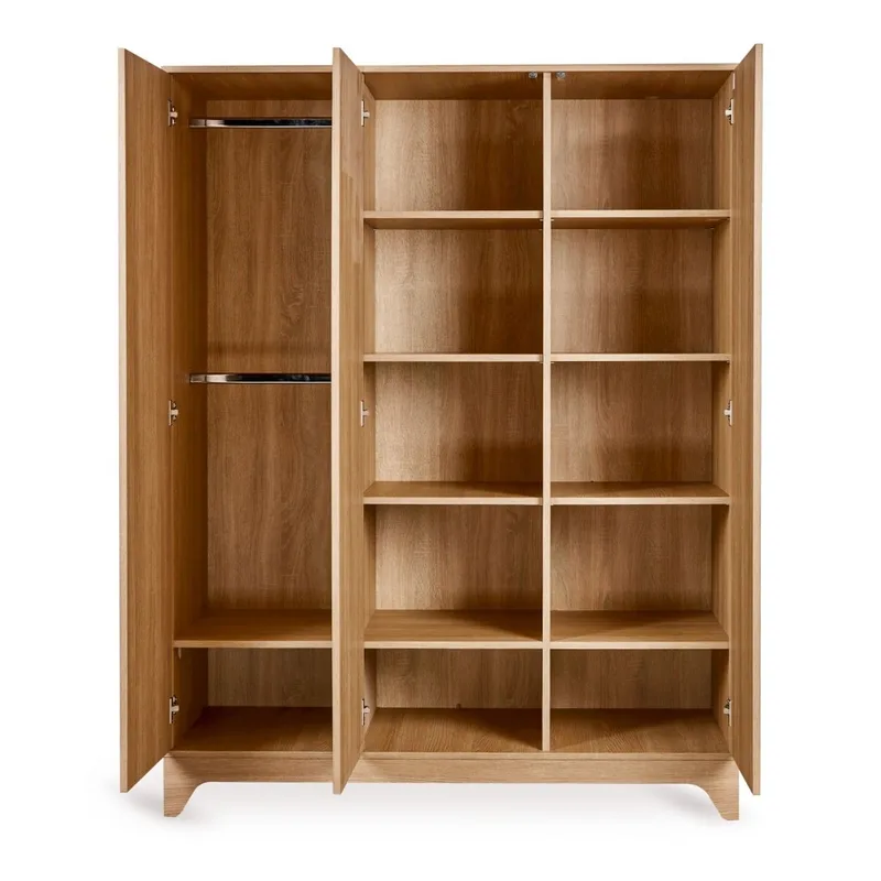 Kast Quax Tsughi Honey Ash 3-deurs van Quax – productfoto 2 van 3