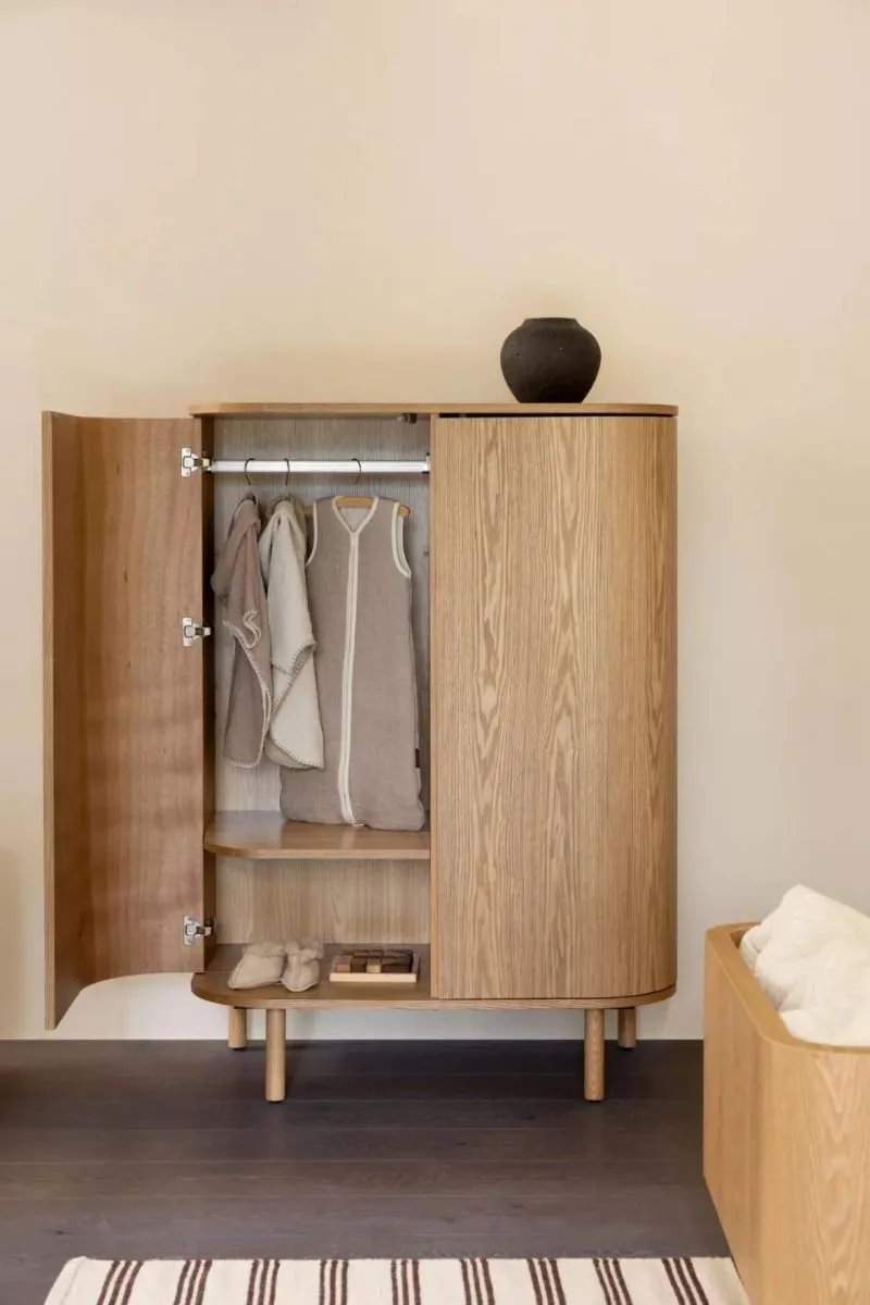 Kast Quax Yume Natural Ash 2-deurs van Quax – productfoto 4 van 4