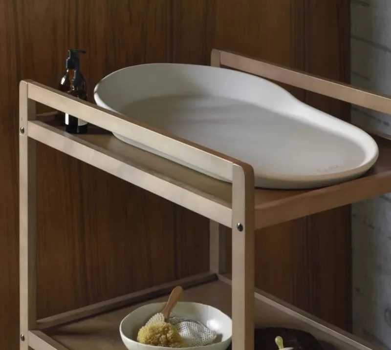 Mamee - Clay - Verzorgingskussen / Aankleedkussen / Waskussen van Quax in Beige – productfoto 4 van 4
