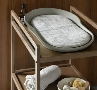Mamee - Thyme - Verzorgingskussen / Aankleedkussen / Waskussen by Quax in Tijm (grijs-groen) – product photo 4 of 4