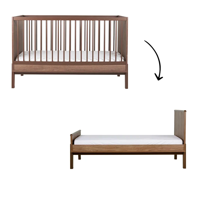 Meegroei Ledikant Quax Ashi Chestnut 70x140 de Quax – photo produit 1 sur 4